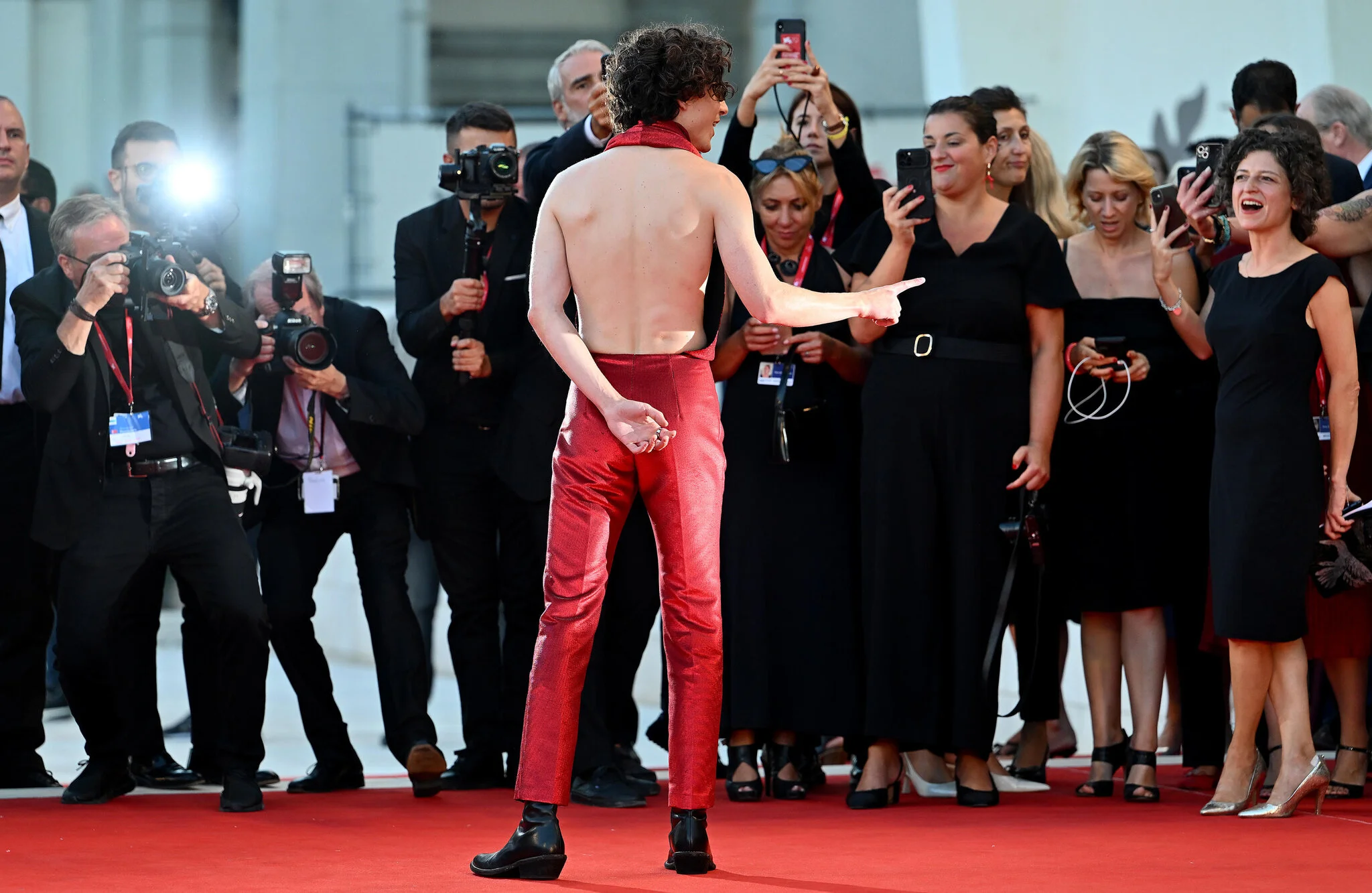 黄色仓库电影节红毯首映盛况